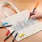 Black Fine Tip Fabric Ink Markers by Make Market®